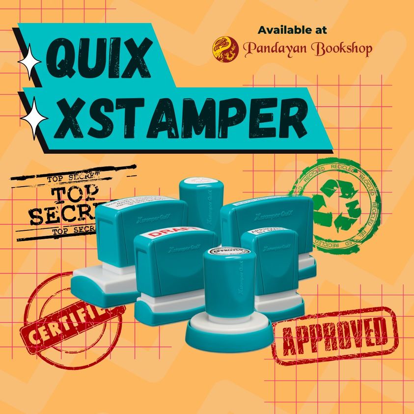 Quix X Stamper Self-Inking Stamp